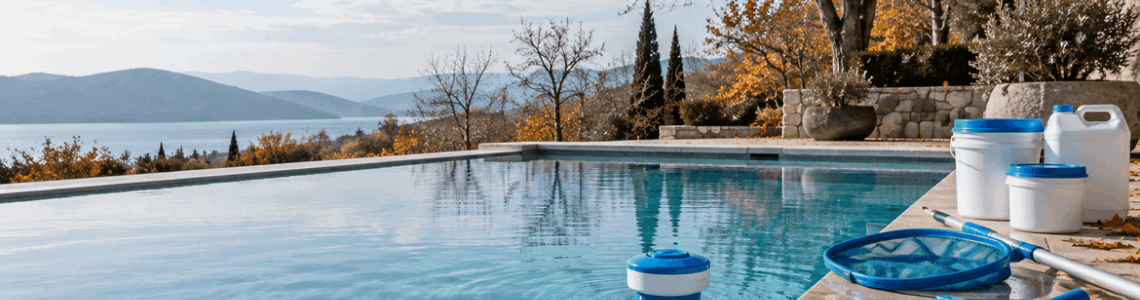 Πώς προετοιμάζουμε την πισίνα για τον χειμώνα