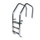 Overflow ladder MODEL 1000 LUXE 2 steps + double safety step INOX (304) ASTRALPOOL Overflow ladder MODEL 1000 LUXE 2 steps + double safety step INOX (304) ASTRALPOOL