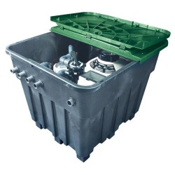 Keops μηχανοστάσιο, αντλία Sena 1.00hp, φίλτρο Φ560mm και Hudro 2hp