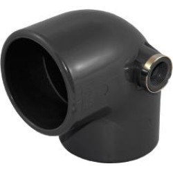 Γωνία 90ο κολλητή air side Φ50