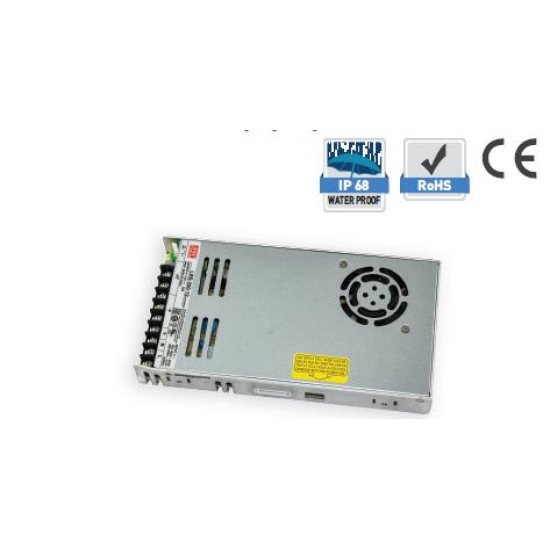 Μετασχηματιστής DC 350W 12V/220V IP68 Μετασχηματιστής DC 350W 12V/220V IP68