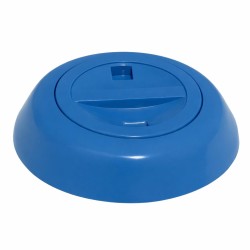 Στόμιο σκούπας Φ50 σε μπλε χρώμα