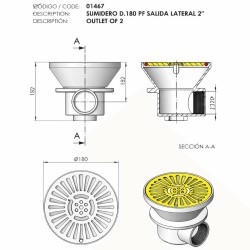 Φρεάτιο στρογγυλό ABS 2