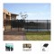 Pool protection fence with net  3,0x1,25cm