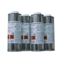 Υγρό PVC AlkorPlan dark grey για ενώσεις επενδύσεων liner 1lt.