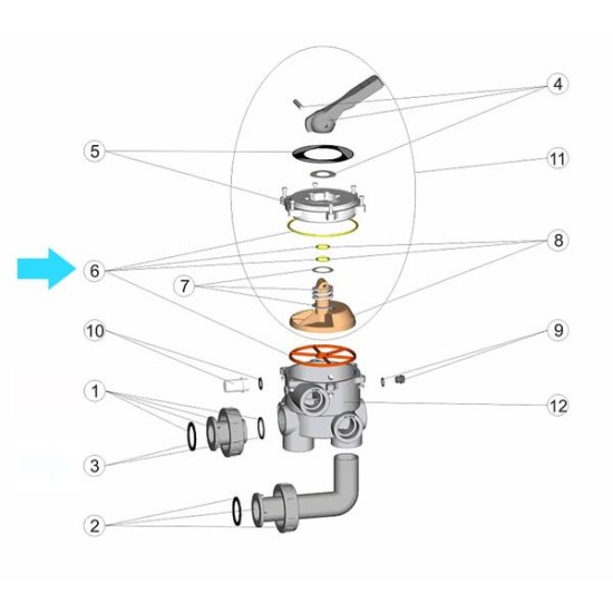 Gaskets New Valve 1½