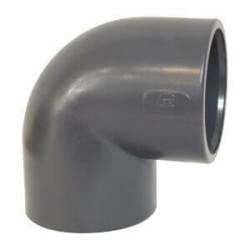 PVC 90° elbow solvent socket Φ25