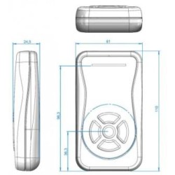 Remote control for led