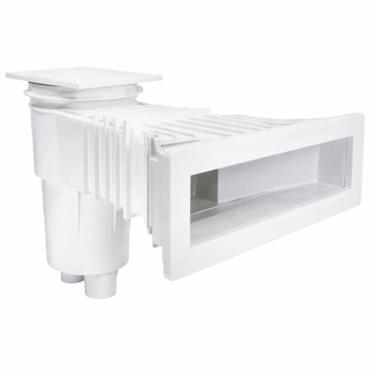 Skimmer μπετού NORM 17.5Lts με στόμιο 495x80mm λευκό