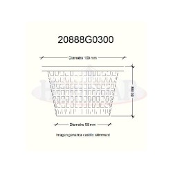 Καλάθι για skimmer AR125