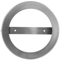 Πρόσοψη φωτιστικού inox φλατ Φ225mm Πρόσοψη φωτιστικού inox φλατ Φ225mm