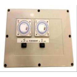 Ηλεκτρολογικός πίνακας 2x3HP 3ph και timer φώτων(διπλή αντλια)