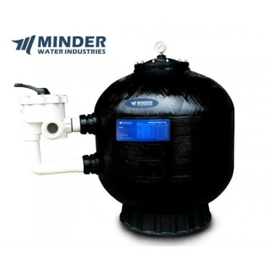 Φίλτρο Minder Φ900 30m3/h με πολυβαννα 2 inch