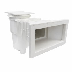 Σκίμμερ μπετού standard τετράγωνο καπάκι με πρόσοψη 17,5LT