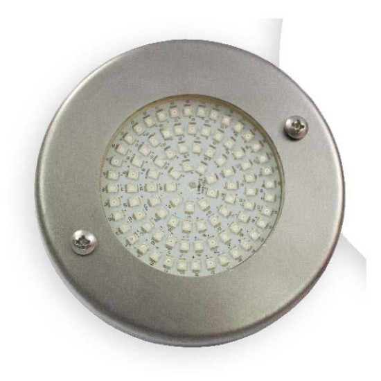 Led φωτιστικό πισίνας extra slim INOX 316- 99/10w/12 Dc 10x8mm