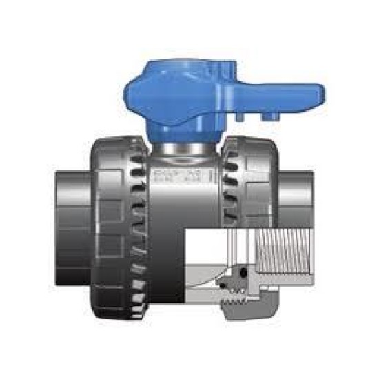 Valve pvc Easyfit D63