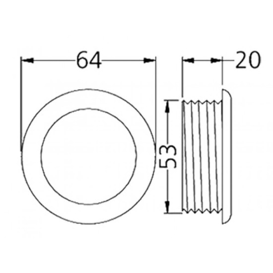 Μπουτόν εκκίνησης ηλεκτρικό 64mm δυο εντολών 12V DC