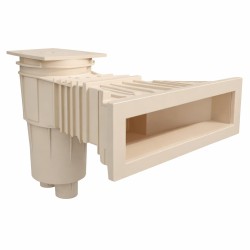 Skimmer μπετού NORM 17.5Lts με στόμιο 495x80mm Μπεζ