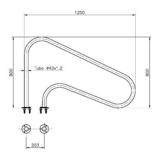 Χειρολαβή εξόδου INOX (316)