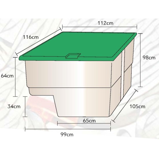 RESIDENTIAL FILTERS HOUSING 6m3/h