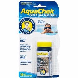 Test kit strips salt