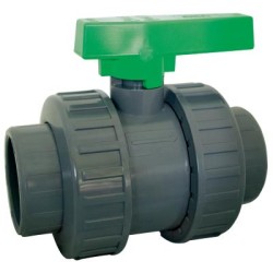 PVC ball valve Omega PN-16 Φ63