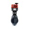 PVC ball valve butterfly 220V Φ75