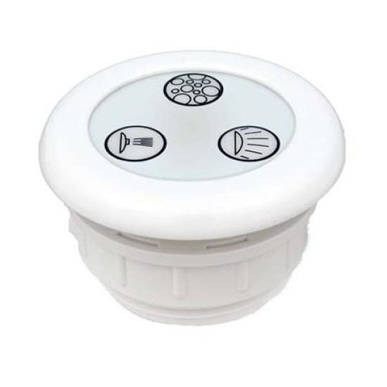 Electric start button 64mm 3 commands 12V DC Electric start button 64mm 3 commands 12V DC