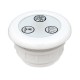 Electric start button 64mm 3 commands 12V DC Electric start button 64mm 3 commands 12V DC