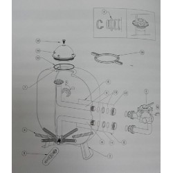 Diffuser Για Φίλτρο TR40-TR60-TR100 Triton N4