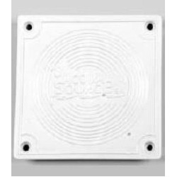 Junction box cover with acqua source rubber