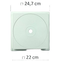 SQUARE LID AND LID FRAME No5