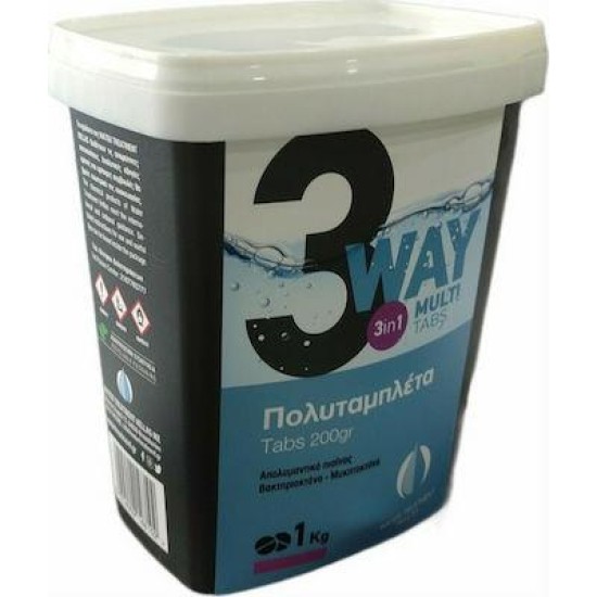 Multi-action tablets 200gr 1KG 3in1