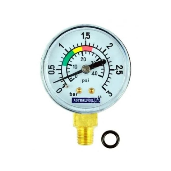 Μανόμετρο με  λάστιχο  1/8 3 kg./c Millenium+Top,Aster top, Cantabric top No2,4,2,3