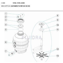 Κολλάρο Καπακιού Με Σπείρωμα Για Φίλτρο Cantabric Νο3