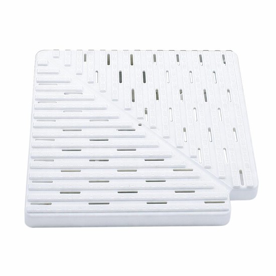 Γωνία σχάρας για κανάλια υπερχείλισης 90° 35 x 24,5 cm