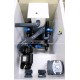 Compact pool filtration system 14m3/h Filtrinov with led light, panel, by pass heating, electrolysis, ph