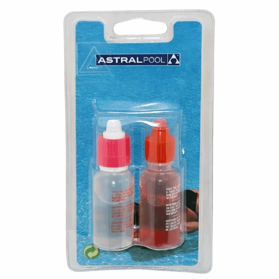 Ανταλλακτικα μπουκαλακια με υγρό χλωρίου-ph 15cm3