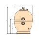 Φίλτρο πισίνας lisboa 10m3/h Φ500