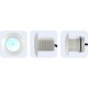 Mini plastic lamp for spa daylight white with resin 16led 6w