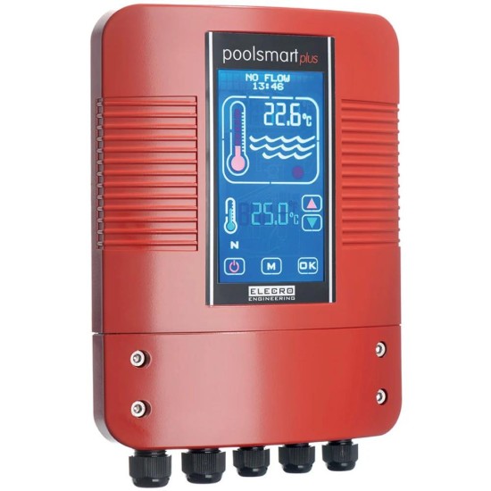 Poolsmart Plus touchscreen Heating Controller for swimming pools