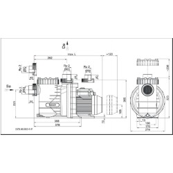 Αντλία Bwt infinity 1.5hp 21m3/h 230v μονοφασική