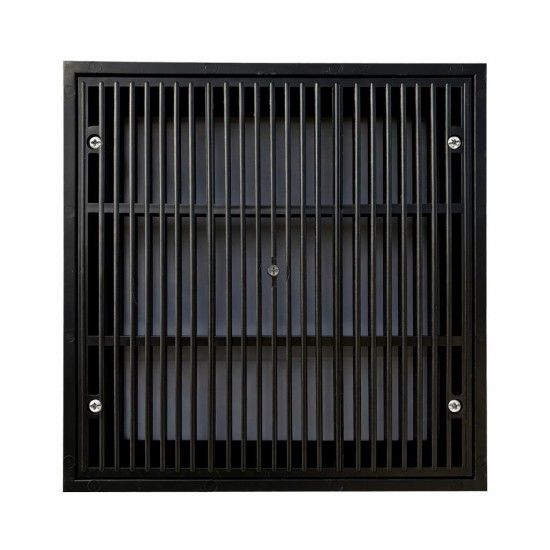 Σχάρα πυθμένα 25 x 25 cm-Μαύρο