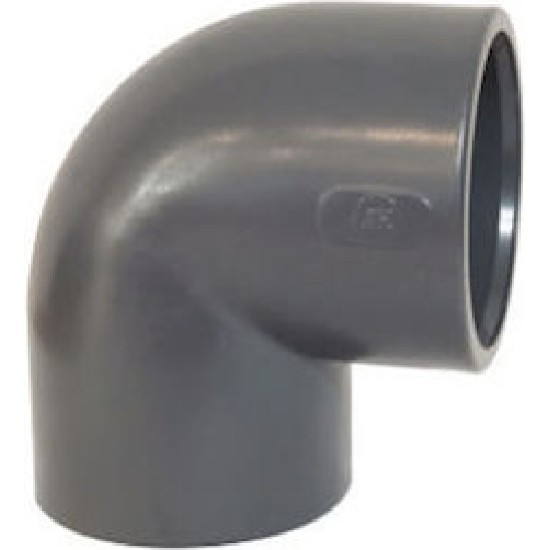 PVC 90° elbow solvent socket Φ140 PVC 90° elbow solvent socket Φ140