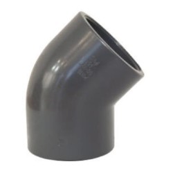 Γωνία 45° κολλητή Φ140