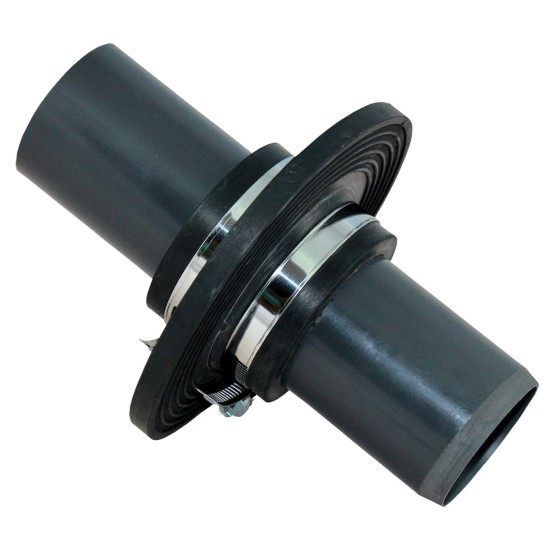 Flange Sealing Of Pipe Φ63 With inox Clamp Flange Sealing Of Pipe Φ63 With inox Clamp