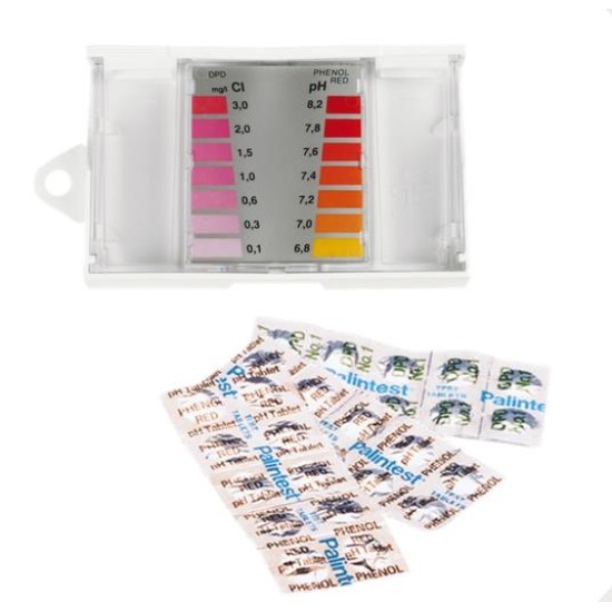 Test Kit cl & ph with tablets (Peraqua) Test Kit cl & ph with tablets (Peraqua)