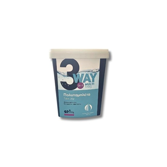Πολυταμπλέτα πισίνας Multi-action 20gr 1KG 3in1