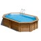 Wooden pool Canelle 535x335x117 cm
