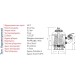 Φίλτρο Smg fiberglass laminated φιλτρο Φ650 16.5m3/h Φίλτρο Smg fiberglass laminated φιλτρο Φ650 16.5m3/h